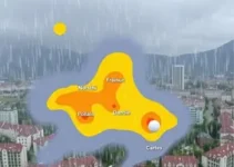 chuva localizada em Brusque