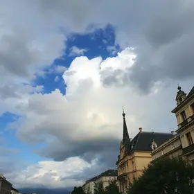Brusque deve ter um dia de céu nublado nesta quinta-feira
