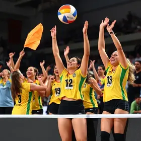 Abel Moda Vôlei campeão Superliga B feminina