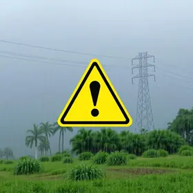 alerta amarelo brusque