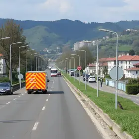 trânsito em Brusque