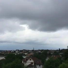 Brusque deve ter um dia de céu nublado com pancadas rápidas