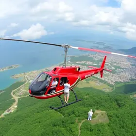 passeio de helicóptero Brusque SC