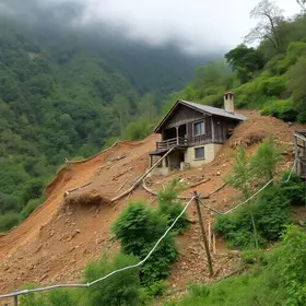 deslizamento de terra