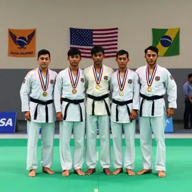 equipe de Brusque conquista sete medalhas