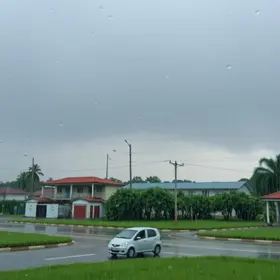 chuva de granizo em Brusque