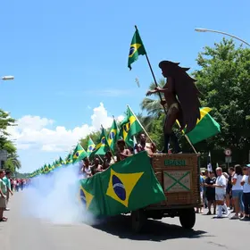 Inscrições para desfile de 7 de Setembro