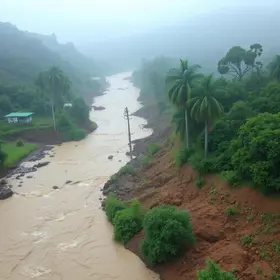 chuva em Brusque