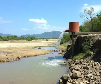 falta de água em Brusque