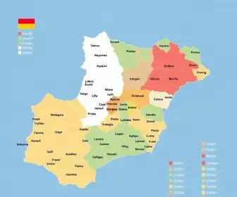 mapa da apuração das eleições 2026 em Brusque
